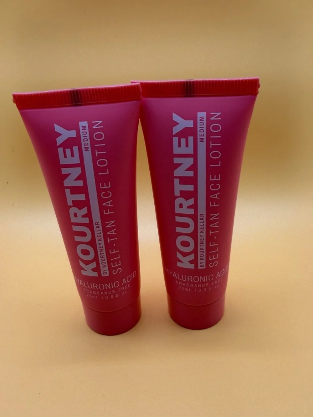 Kourtney Self-Tan Face Lotion - Medium - Set of 2